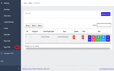 CARA MENGISI RAPOR P5RA DI RAPOR DIGITAL MADRASAH (RDM) VERSI 3.0 TAHUN 2024